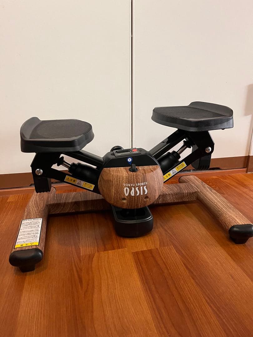 【美品】oasis ツイストエアロステッパー SP-600　木目調　東急スポーツ