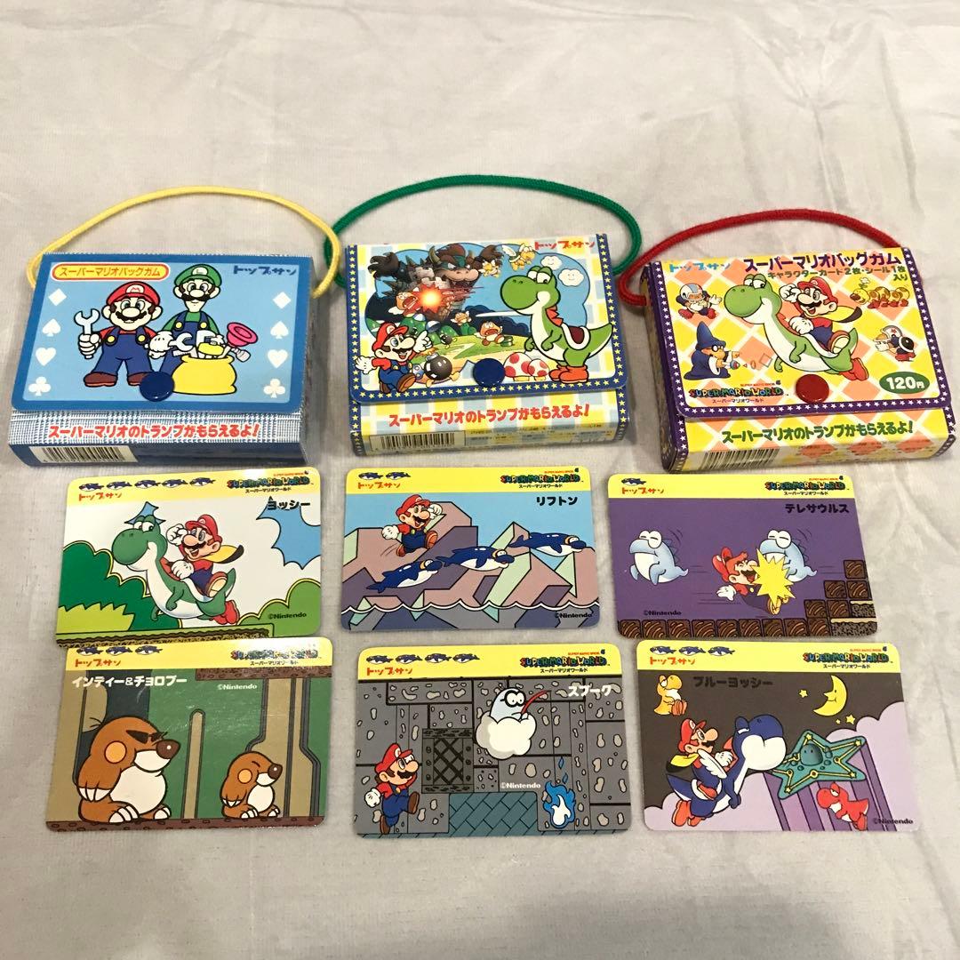 スーパーマリオバッグガム トップサン レア 当時物 - メルカリ