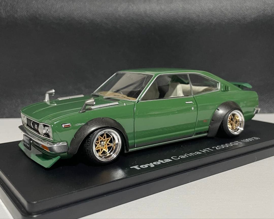 1/24 アシェット 国産名車 TOYOTA カリーナ 改造車 カスタム 旧車