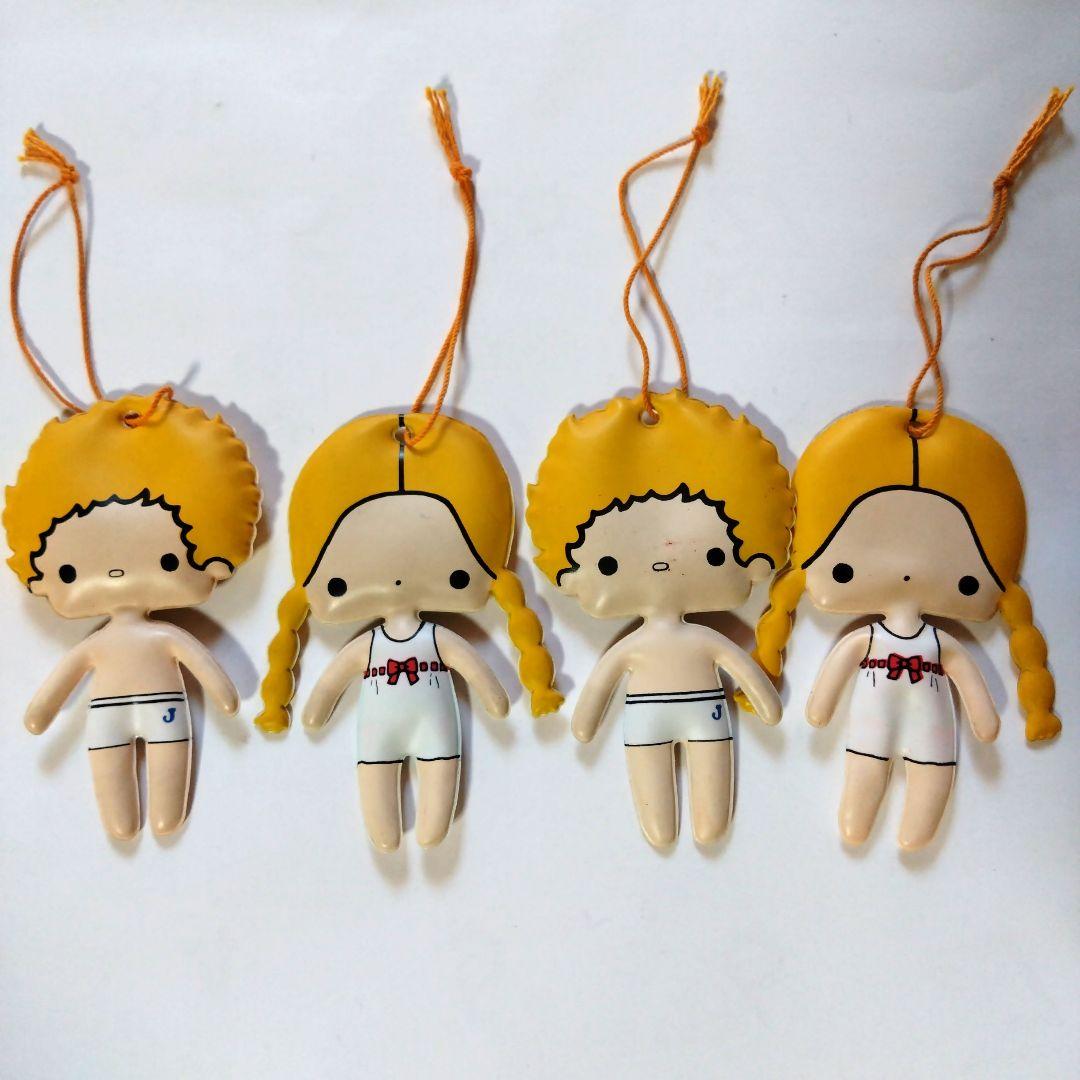 サンリオ パティ＆ジミー 着せ替え マスコット 昭和 レトロ - メルカリ