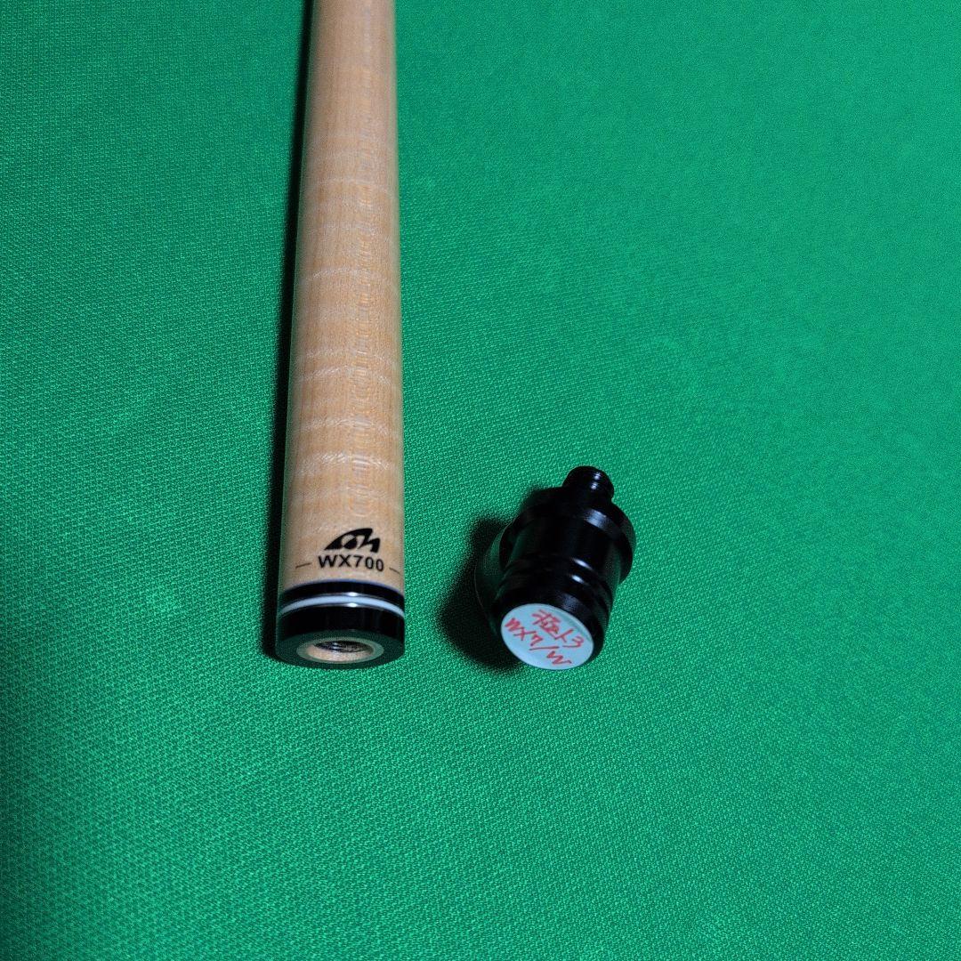 ビリヤードmezz、wx700極虎目ウェービージョイント美品です