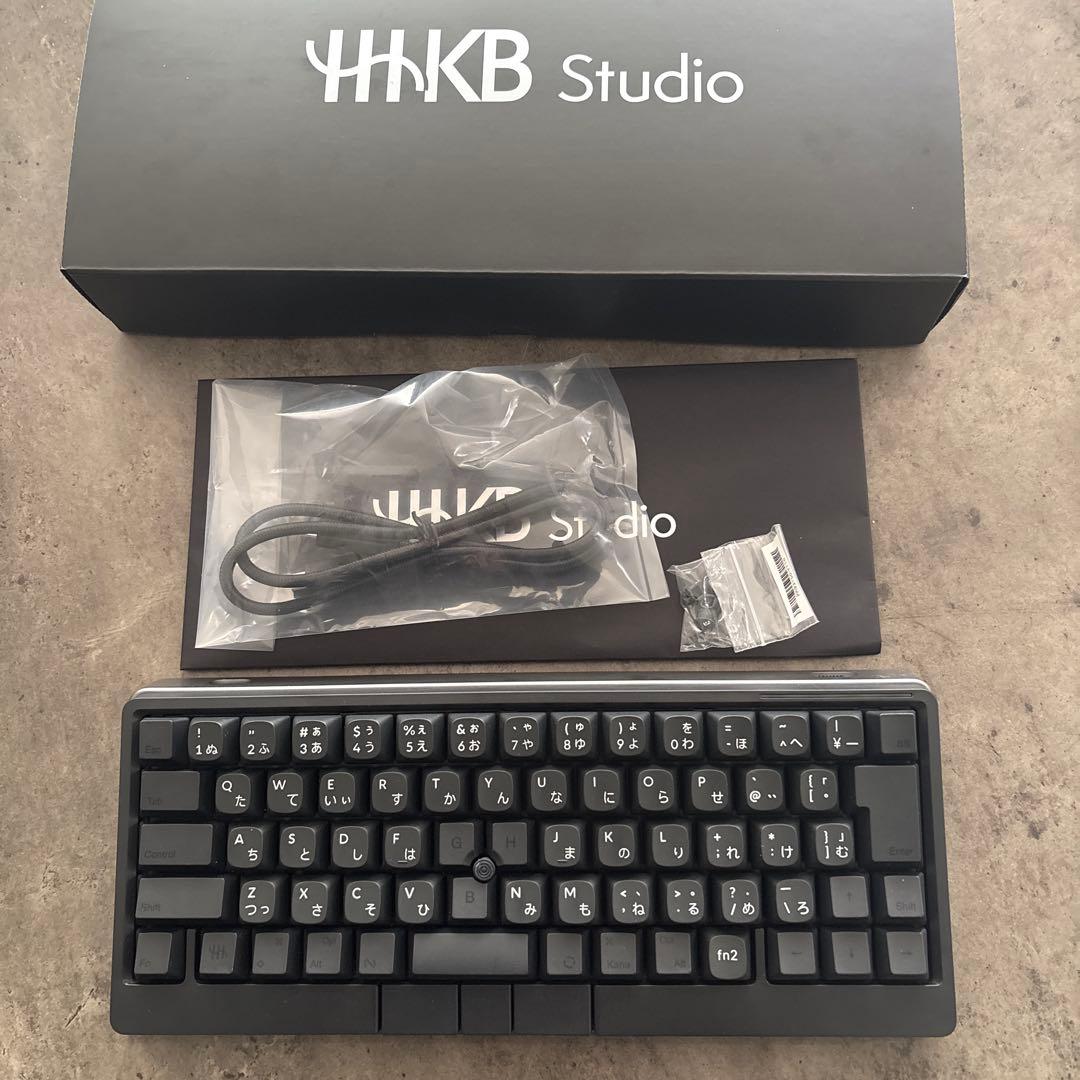 HHKB Studio 日本語 本体 Bluetooth キーキャップ付 Amazon | PFU キーボード HHKB Studio 日本語配列／雪（ポインティング