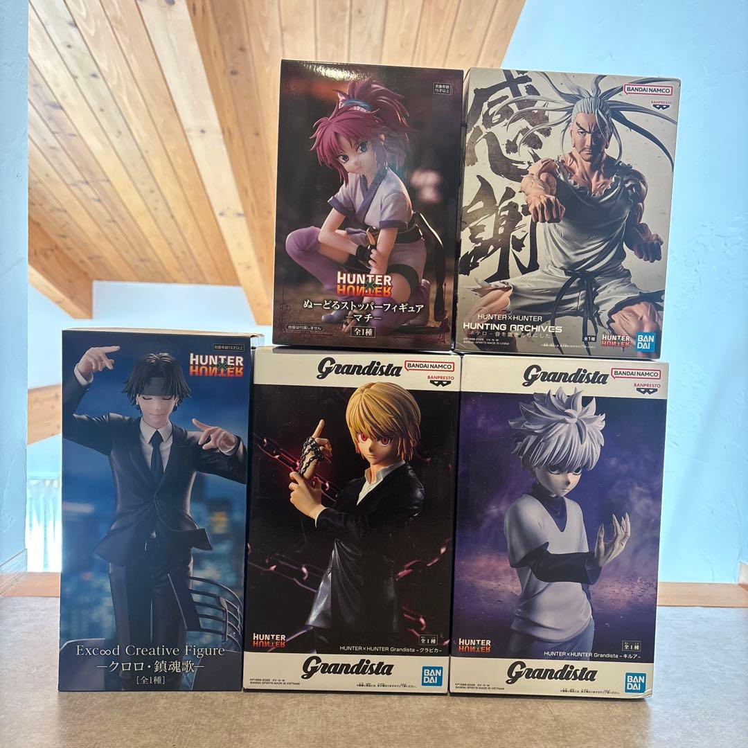 HUNTER×HUNTER プライズフィギュアセット - メルカリ