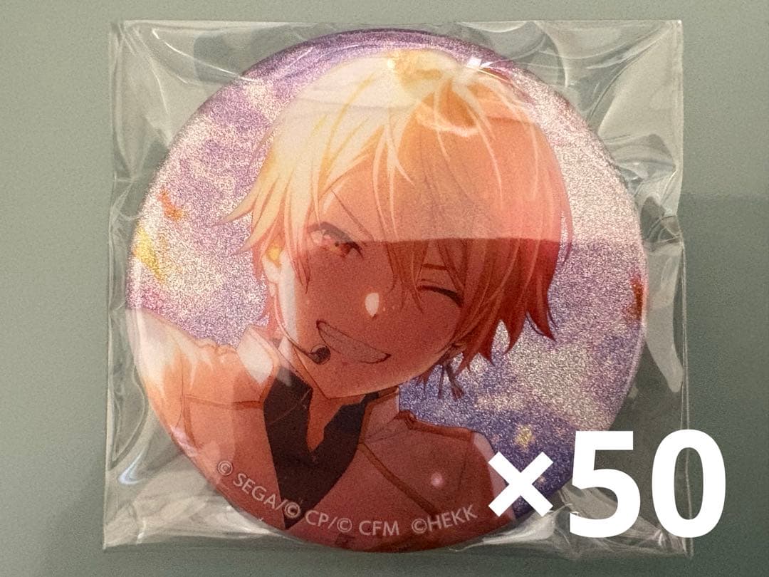 プロセカ プロジェクトセカイ コラボ グリッター缶バッジ B天馬司