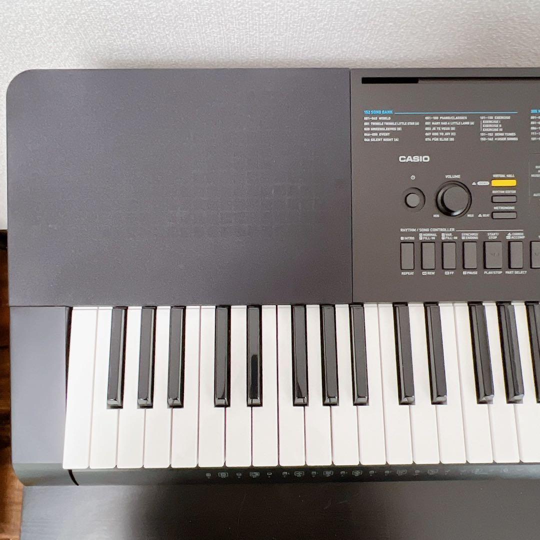 美品 CASIO 76鍵盤 電子キーボード WK-245 譜面表示 動作確認済 - メルカリ