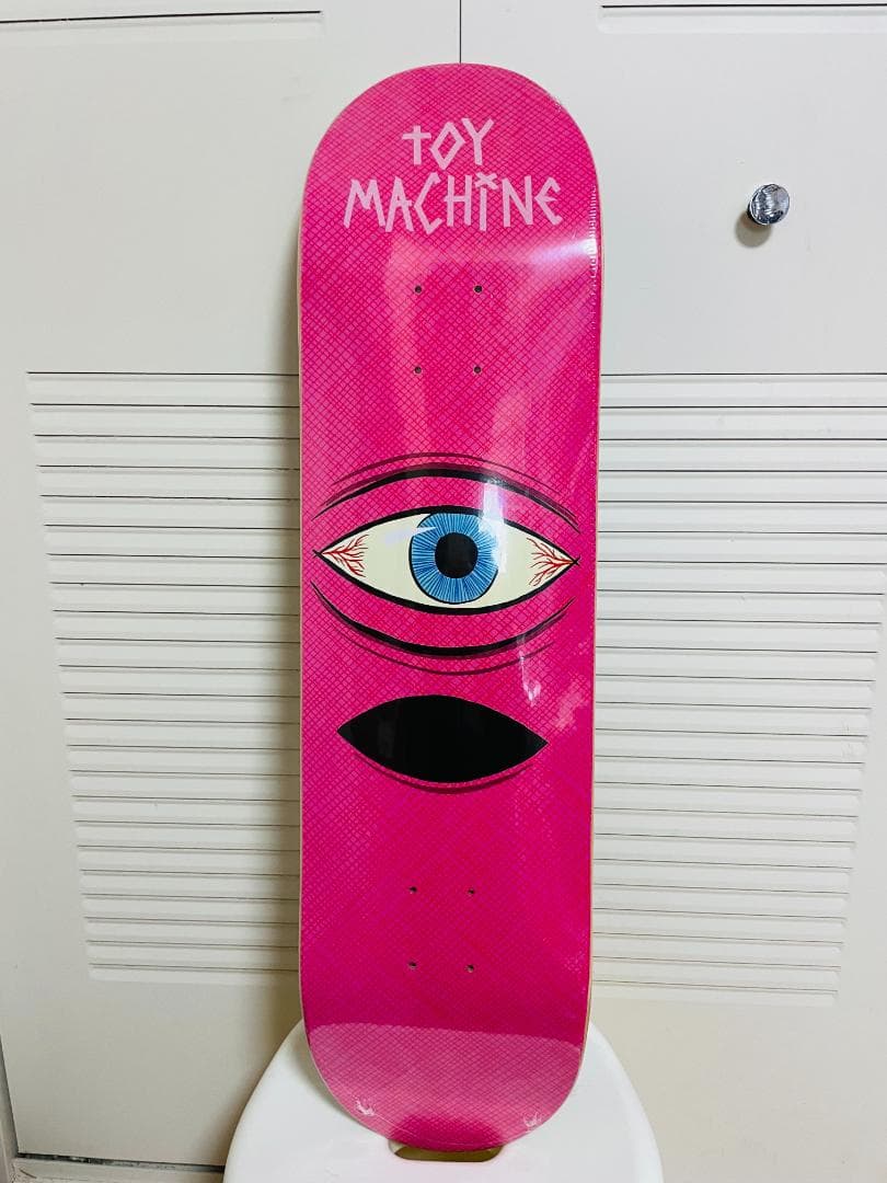 MOB無地黒デッキテープ付き TOY MACHINEトイマシーン8.25デッキ TOY MACHINE トイマシーン スケートボード デッキ 8.0inch ROMERO
