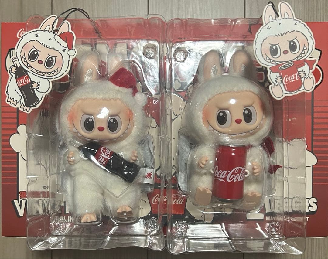 THE MONSTERS コカ・コーラ シリーズ ぬいぐるみ ラブブ 2種セット