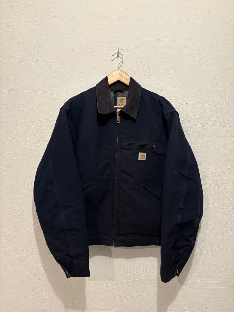 極上！ 00s カーハート デトロイトジャケット ネイビー Size 44