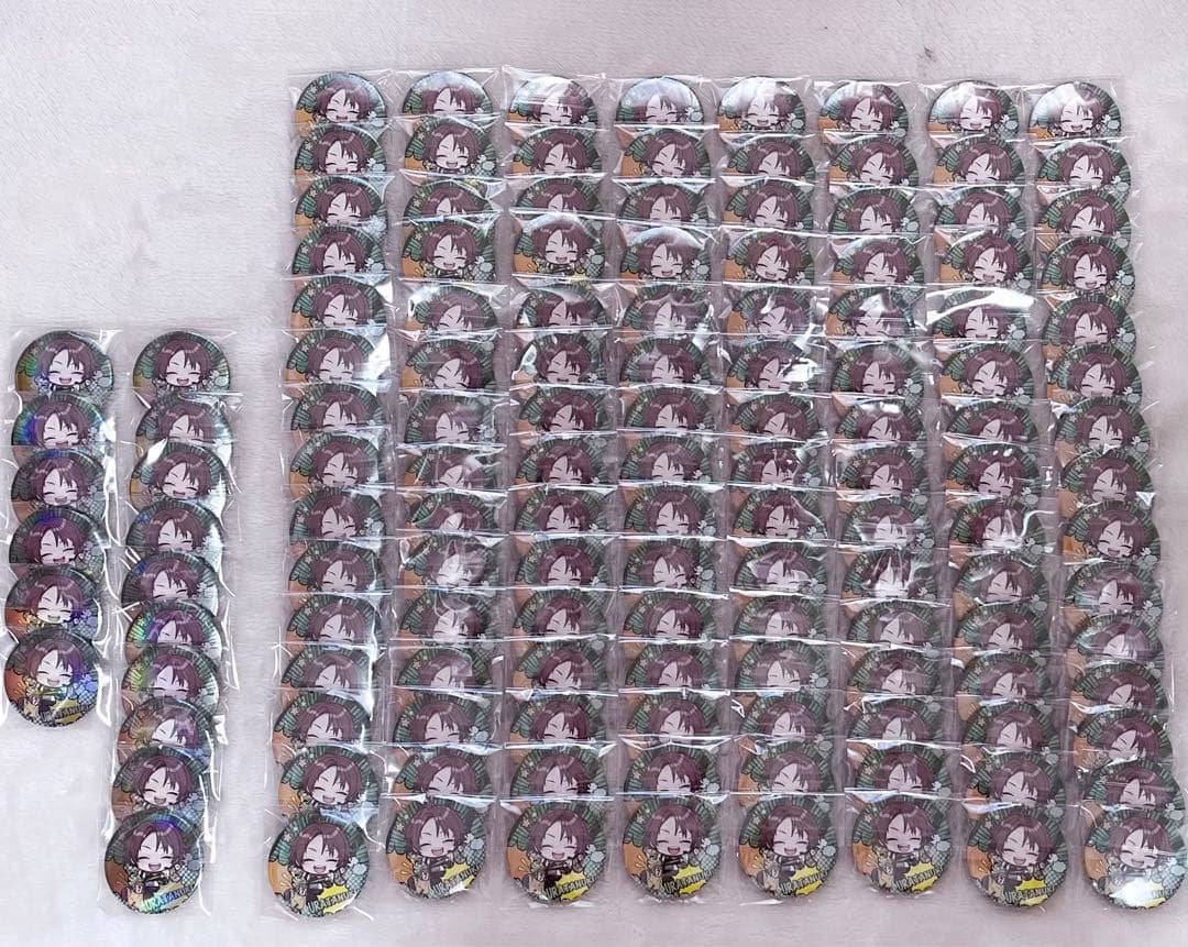 うらたぬき 缶バッジ デフォ