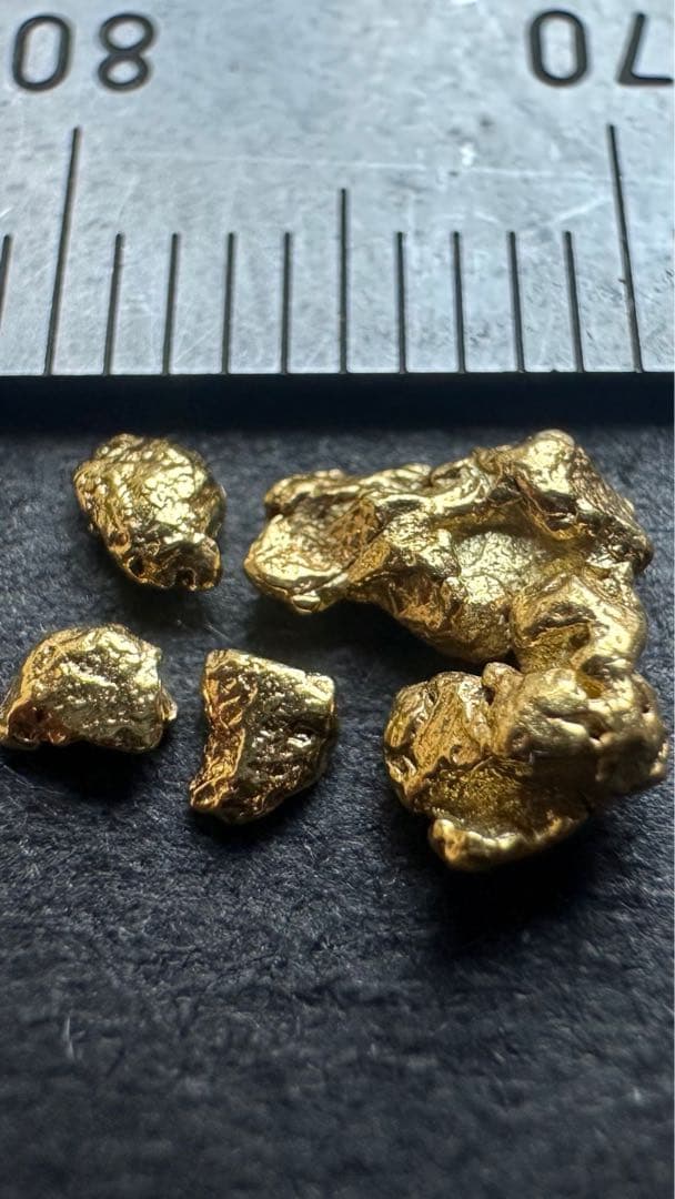 砂金　中粒　大粒セット