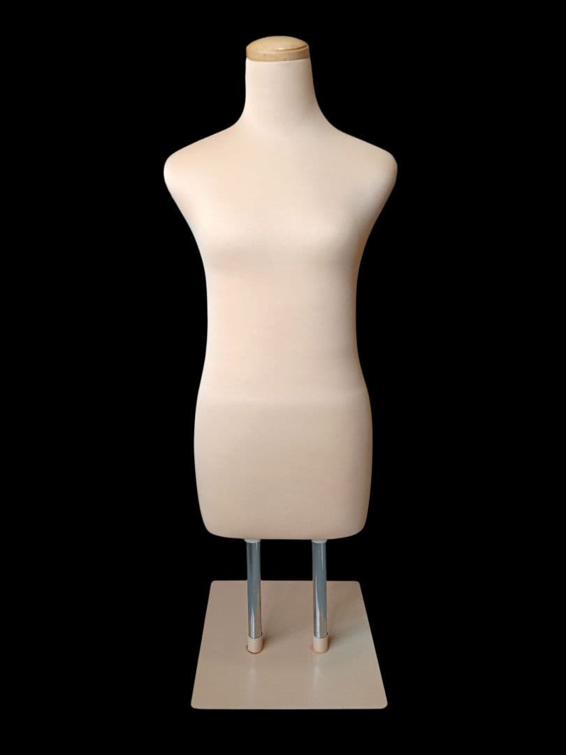 2本足　和装トルソー　べージュ着付けマネキン 和装ボディ女性用 針打ち可 和装トルソー ベージュ 和装ボディ 着付け練習用ボディ 和装用マネキン