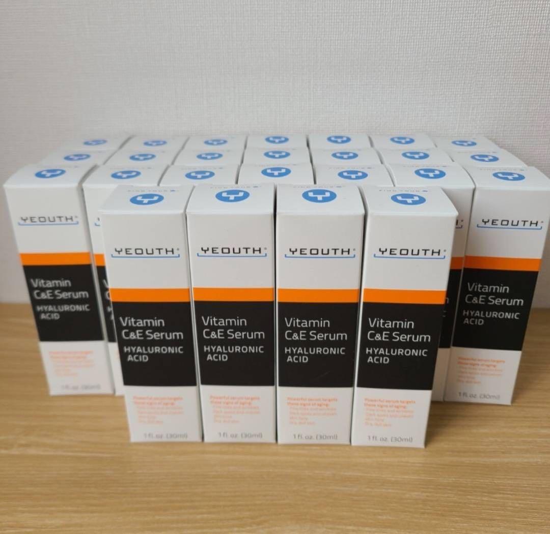 3本　YEOUTH ユース ビタミンC　E 美容液 YVシーアンドイーS 楽天市場】【レビュー投稿で20%OFFクーポンGET】 YEOUTH ビタミンC&E