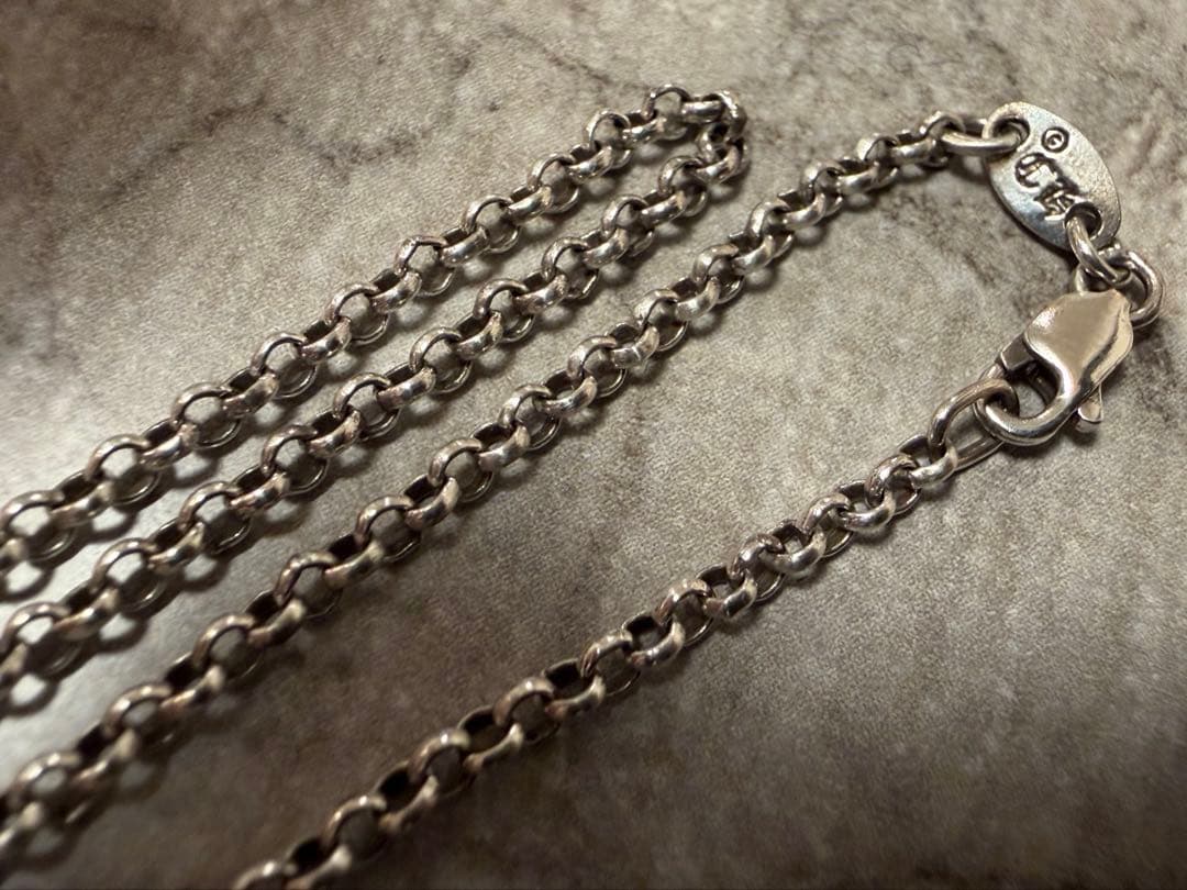 クロムハーツ　ロールチェーン　18インチ　オールド