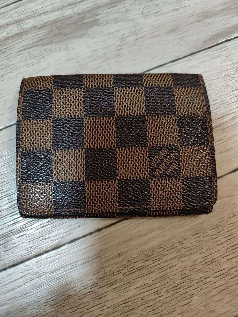 ルイ・ヴィトン　ダミエ　名刺入れ　パスケース