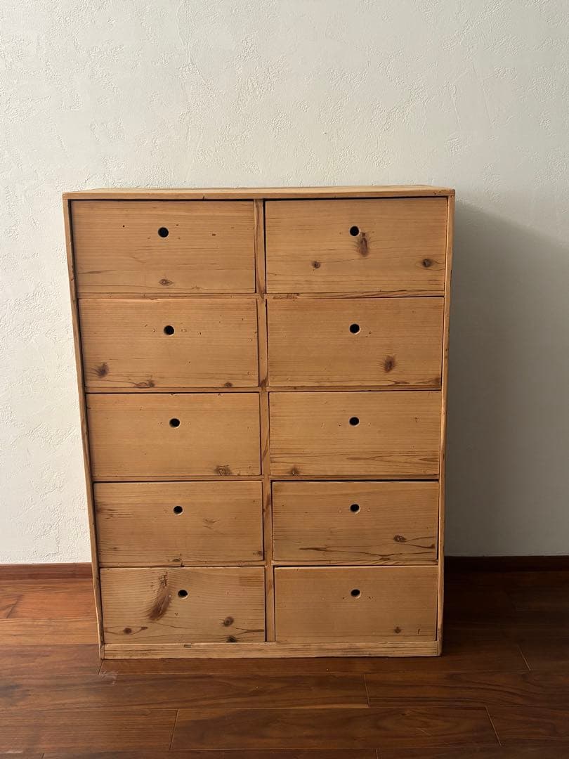 木製チェスト 昭和レトロヴィンテージ棚飾り棚シェルフラック - メルカリ