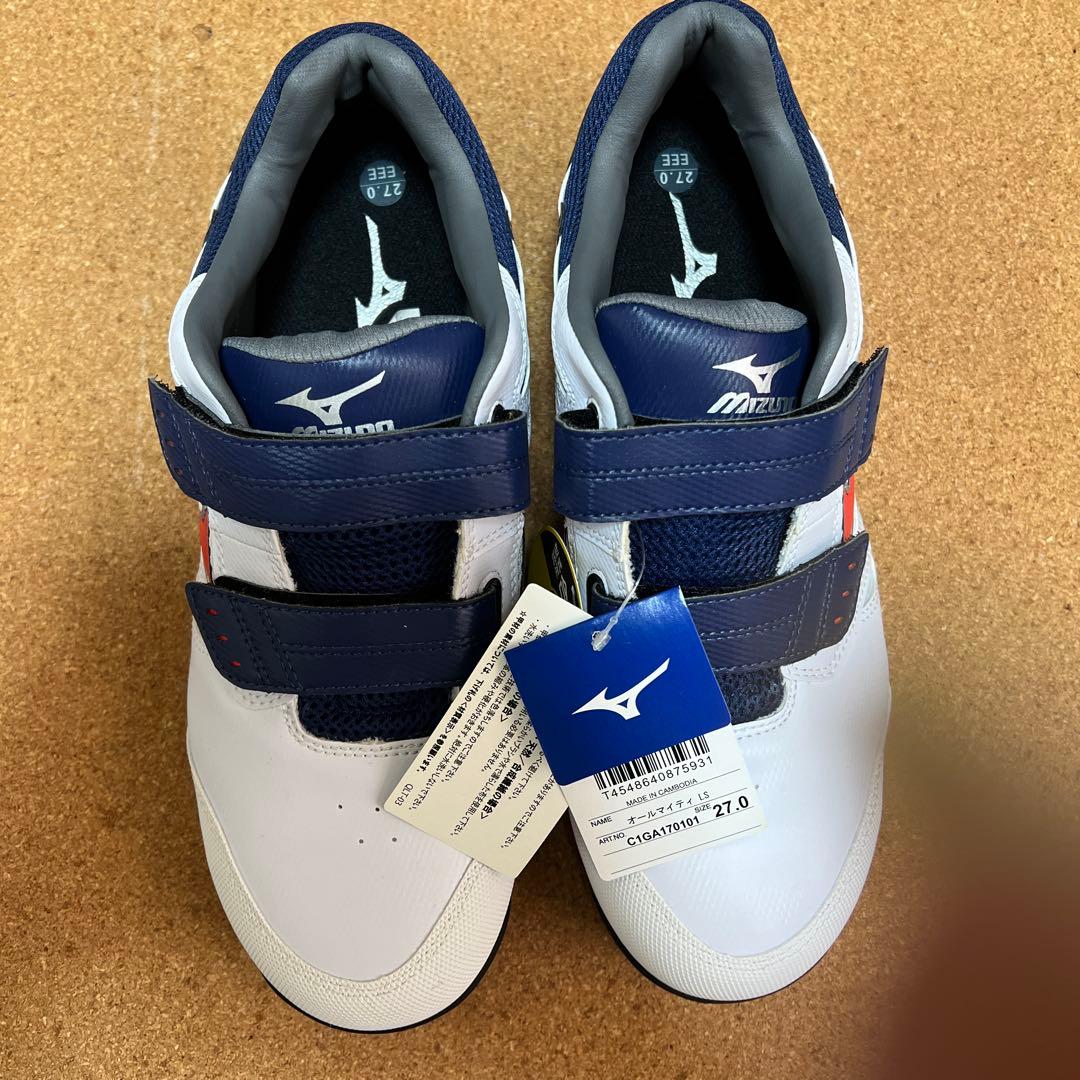 【新品未使用】ミズノ　安全靴　ワーキングシューズ