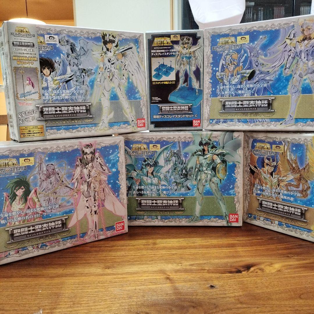 聖闘士聖衣神話　フィギュアセット 5体＋おまけ 聖闘士聖衣神話 10th Anniversary DXディスプレイステージセット | 魂