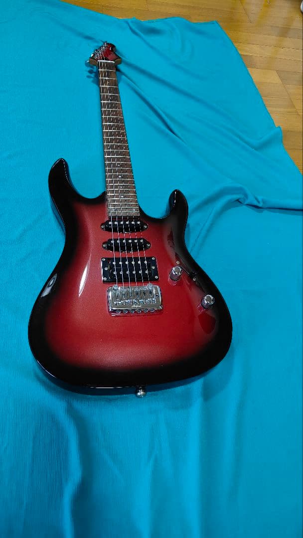 アリアプロ エレキギター レッドグラデーション