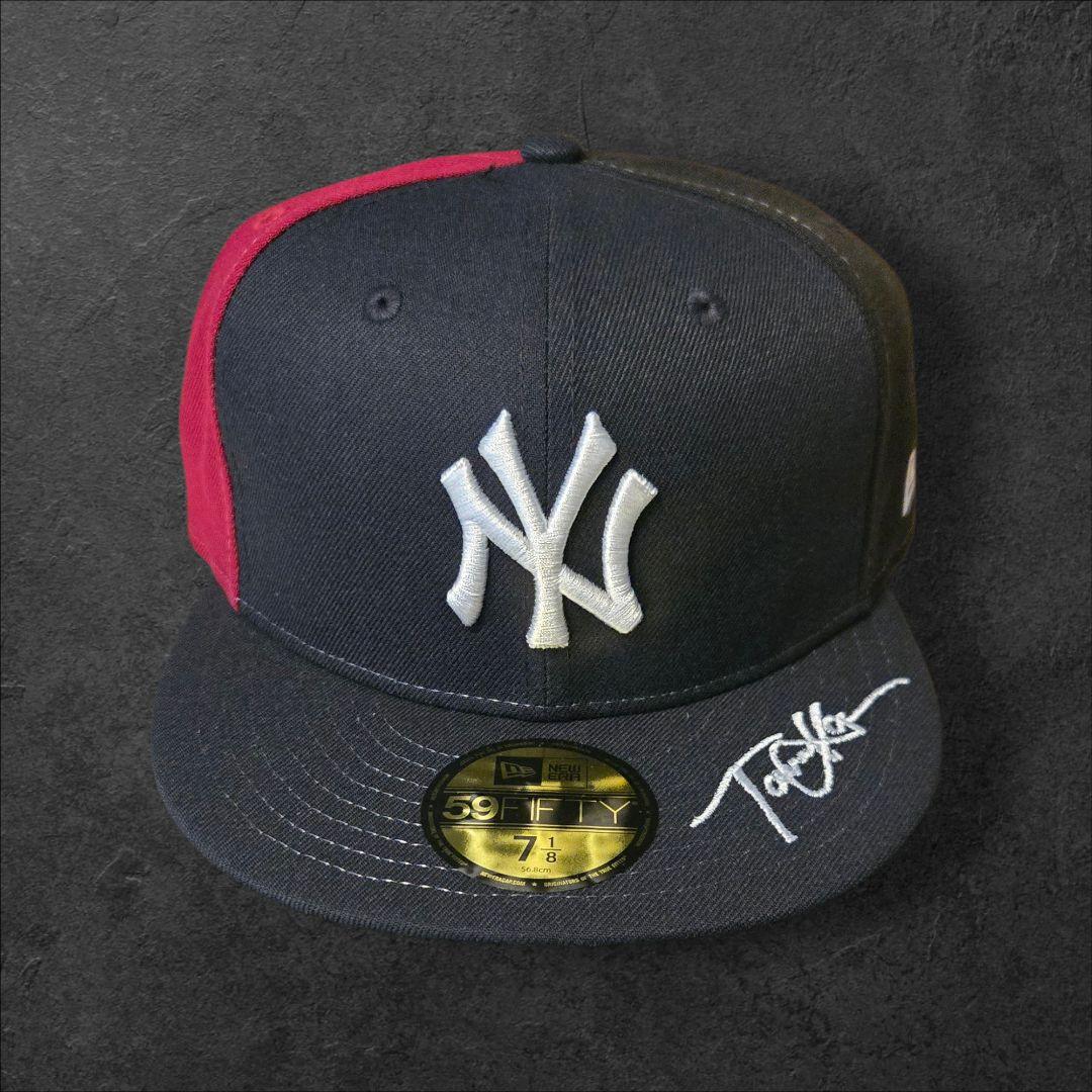 田中将大 日米通算200勝 記念 ニューエラ 3球団 59FIFTY キャップ