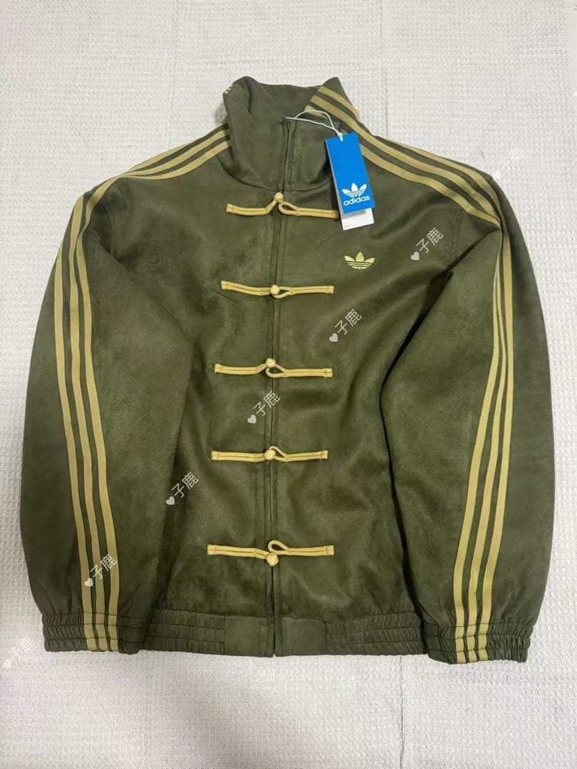 adidasアディダス 中国限定 蛇年トラックジャケットダー 緑 M