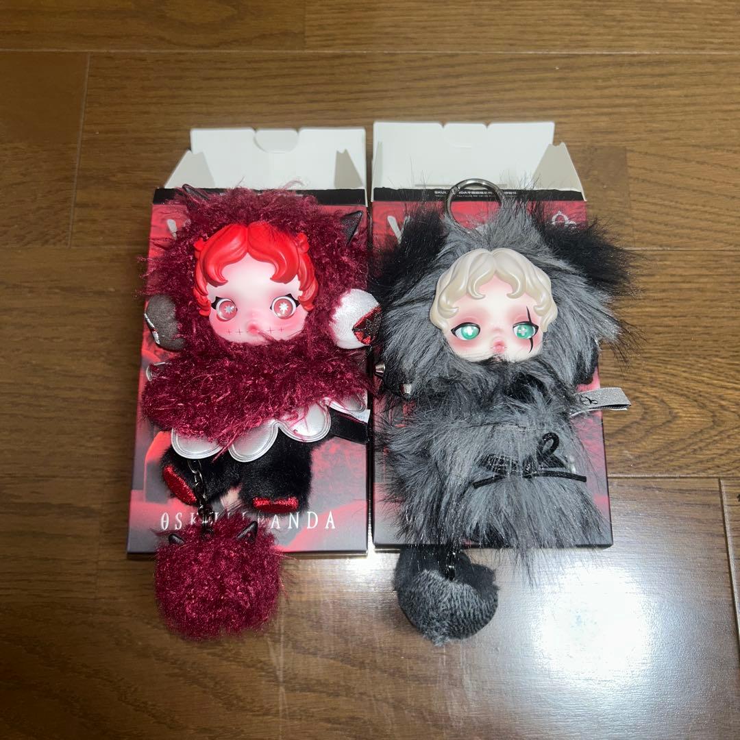 【POP MART】スカルパンダ　You Found Me！2体セット開封済み POP MART（ポップマート） 正規品保証 SKULLPANDA You Found Me! ユー