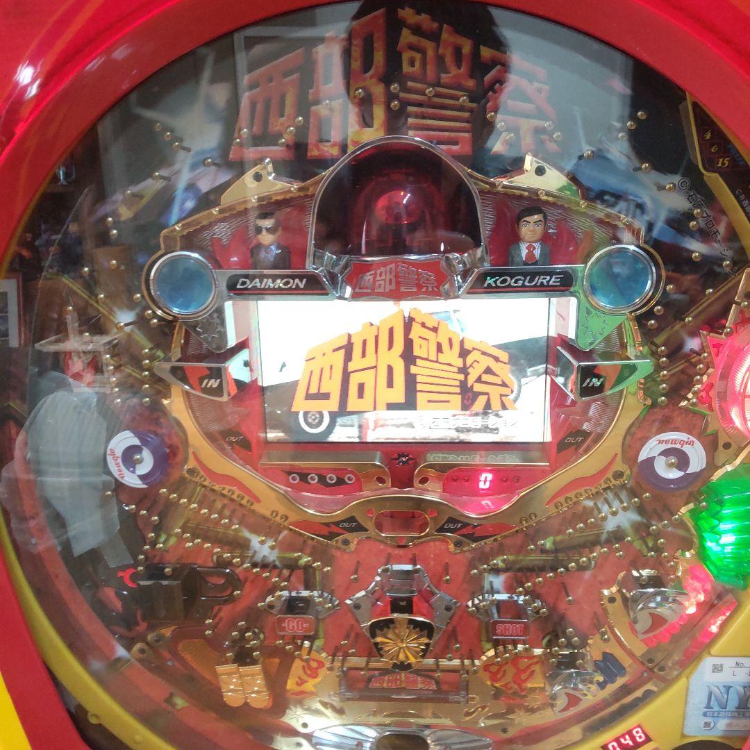 ニューギン CR西部警察 パチンコ台 西部警察1シリーズ 委託販売【レトロ：卓上パチンコ】初代 CR西部警察（ニューギン