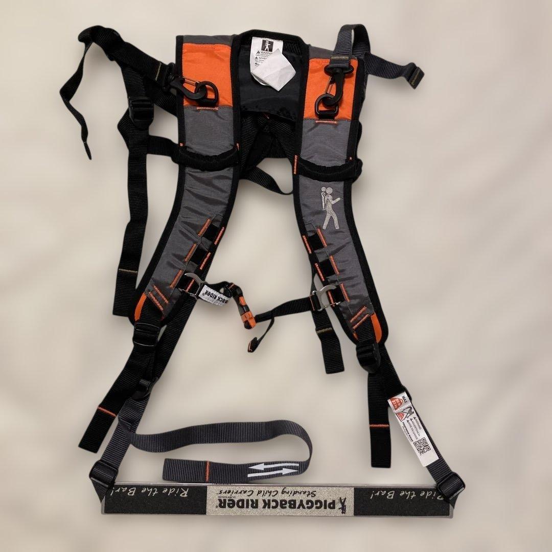 PIGGYBACK RIDER/ピギーバックライダー　オレンジ　直立型おんぶ紐