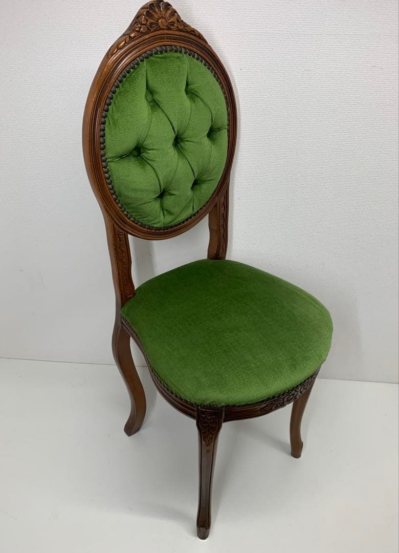 イタリア製 ロココ調 アンティークチェア ドールチェア ヴィンテージ 猫足