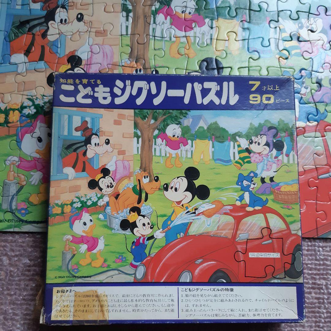 ディズニー ジグソーパズル 昭和レトロ - メルカリ