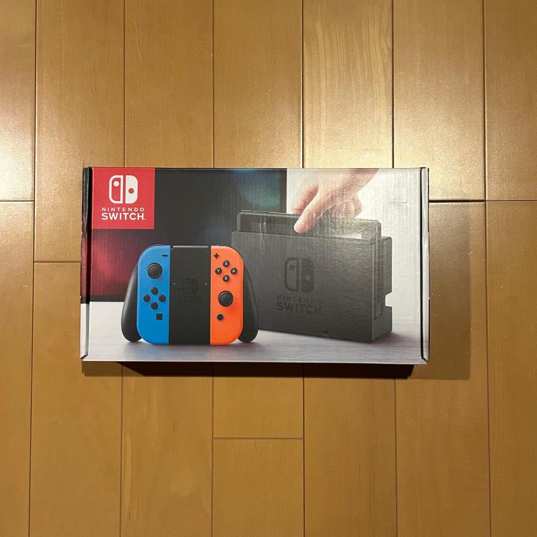 Nintendo Switch 本体 ネオンオレンジ/ネオンブルー