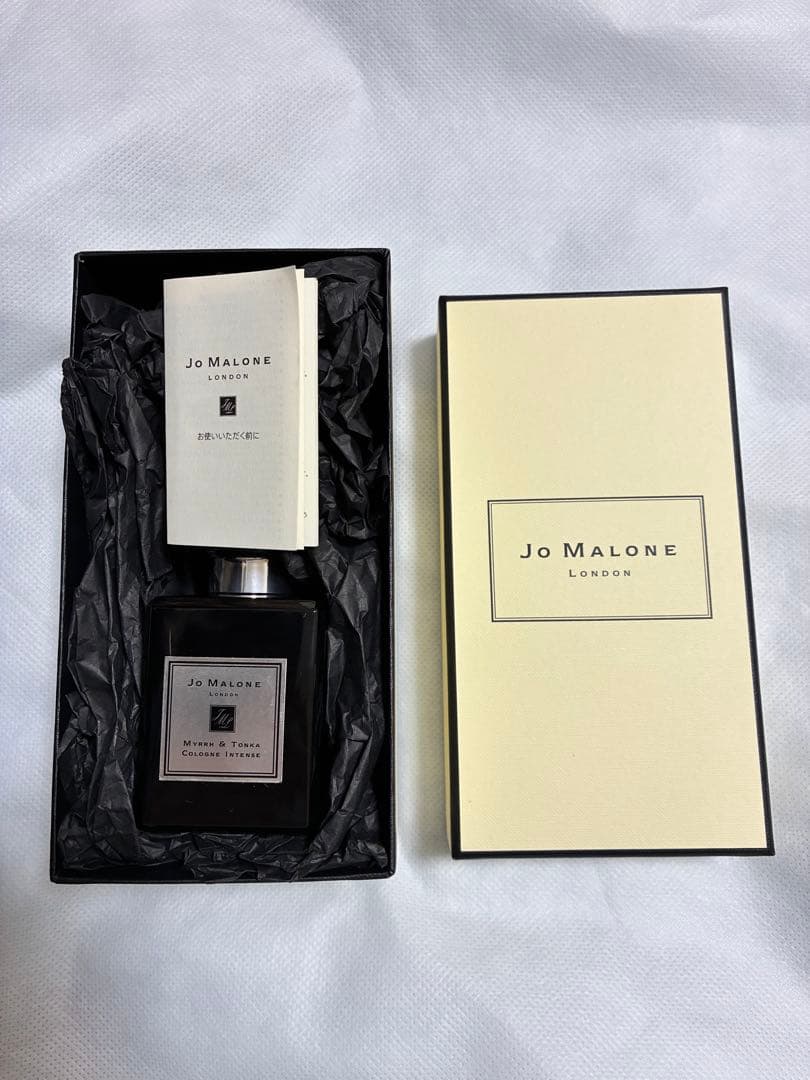 JoMALONELONDON香水50ml箱付きミルラ＆トンカ コロンインテンス