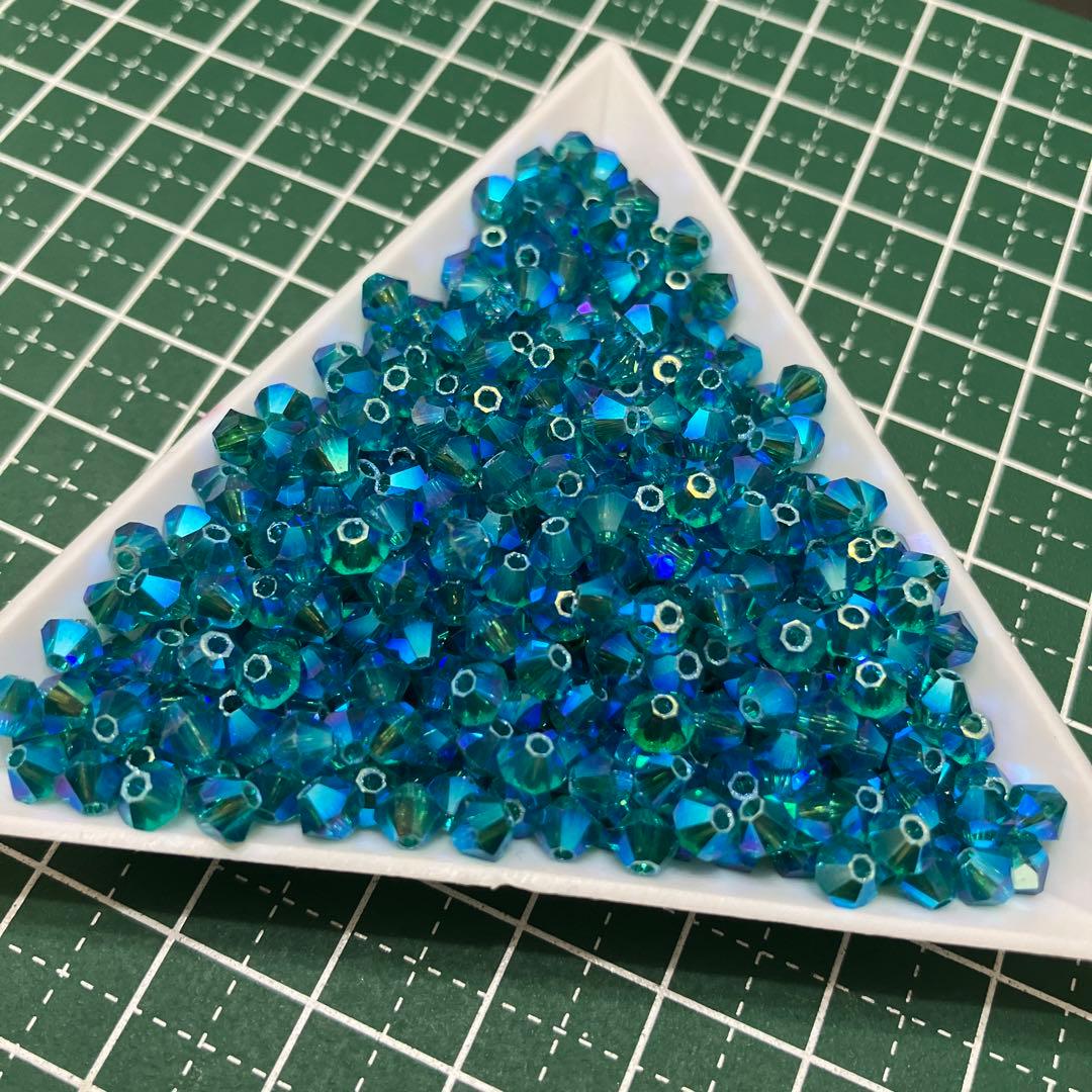 激レア‼️スワロフスキー #5301 4mm ブルージルコンABFC