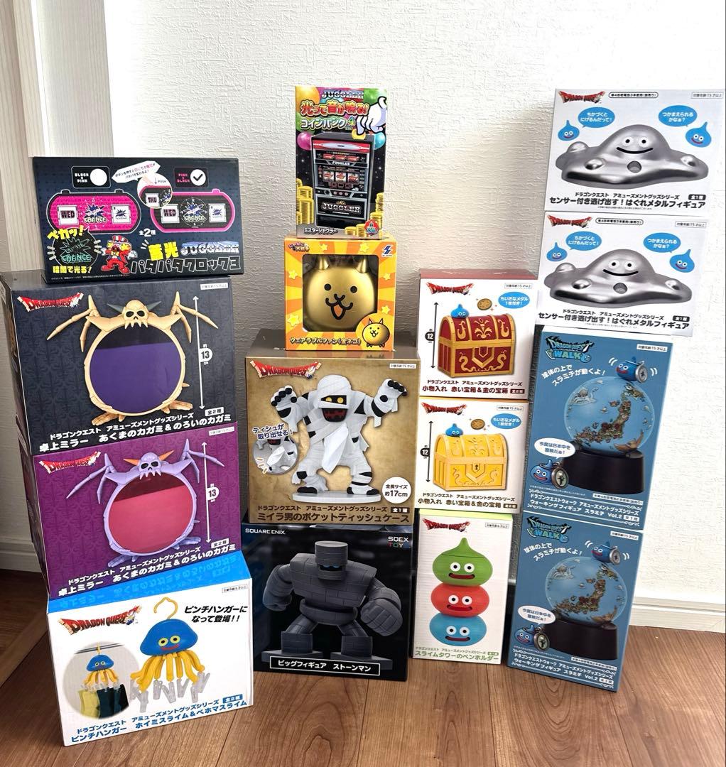 ドラクエ juggler にゃんこ大戦争 プライズ まとめ売り 15点
