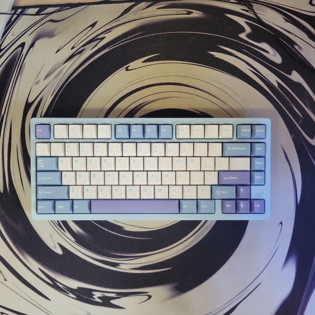 キーボード WOBKEY Rainy 75 Color Blue