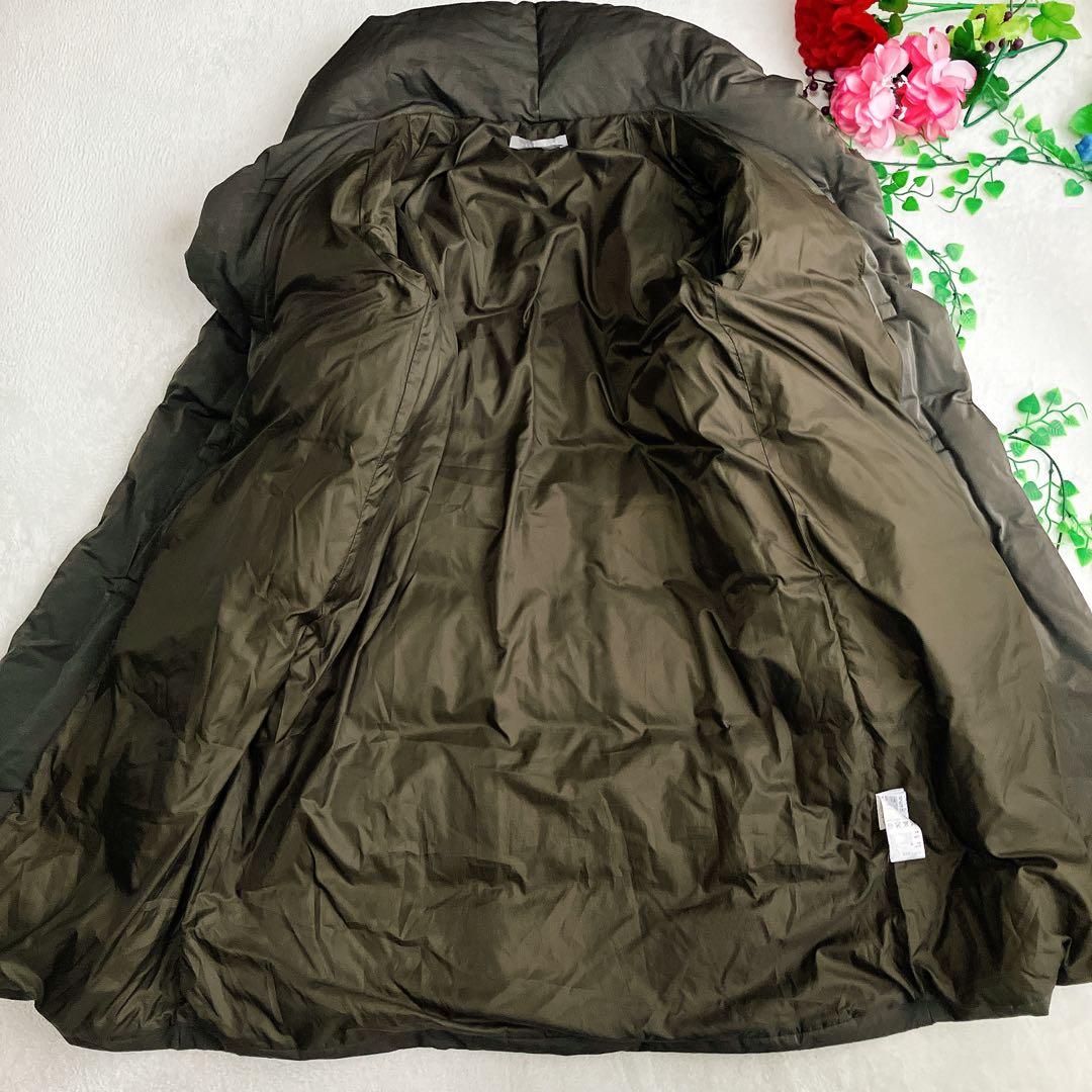 セオリーリュクス☆ショールカラー ダウンコート ピーチツイル トグル