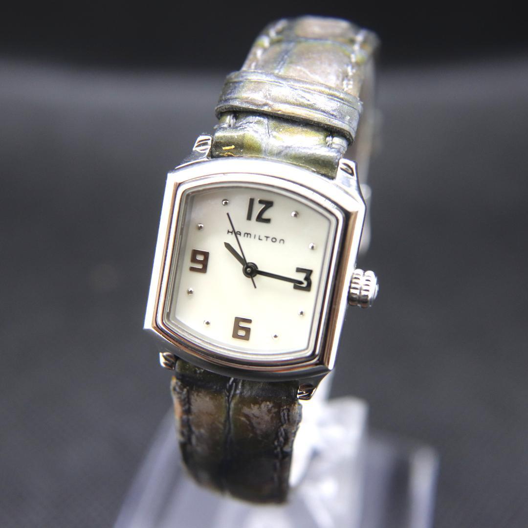 ハミルトン 腕時計 レディース クオーツ ビンテージ 23mm スクエア