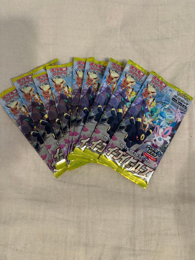 イーブイヒーローズ 未開封 9パック