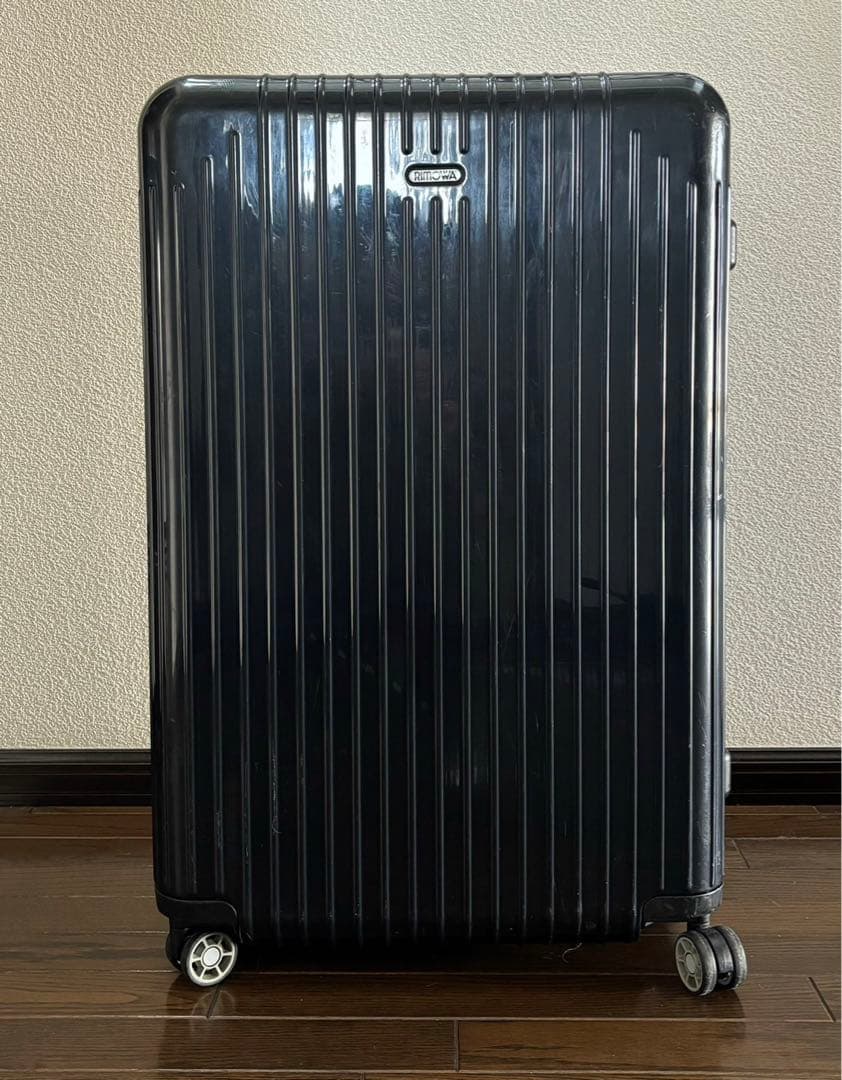 RIMOWA: 初期型サルサエアー、ネイビー色、91リットル、82573シリーズ