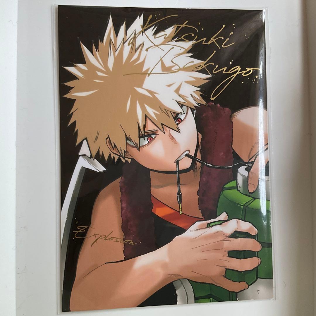 爆豪勝己 ヒロアカ展 ポストカード ヒロアカ - メルカリ