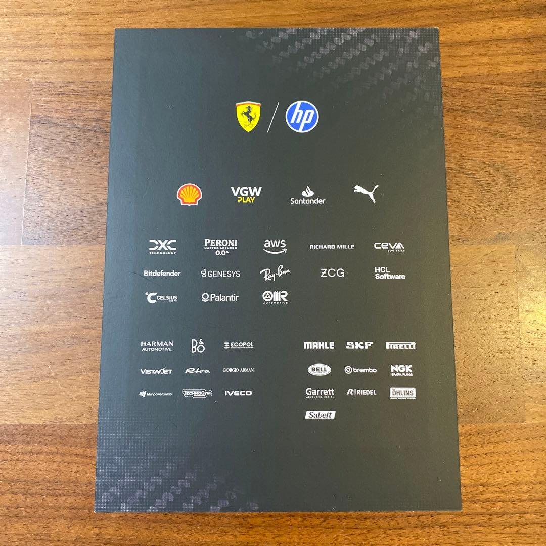 2024年イタリアGP限定 フェラーリ ドライバーズカードルクレールサインツ