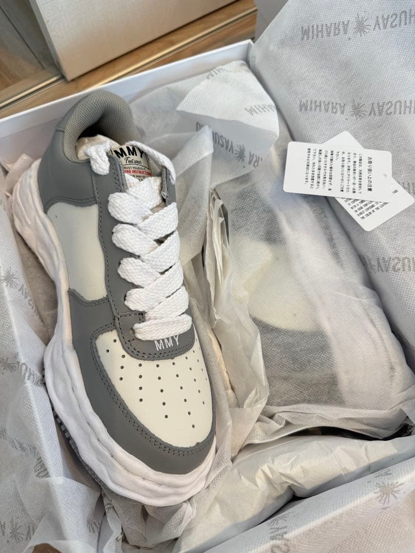 わに様専用MIHARA YASUHIRO WAYNE OG レザー スニーカー - メルカリ