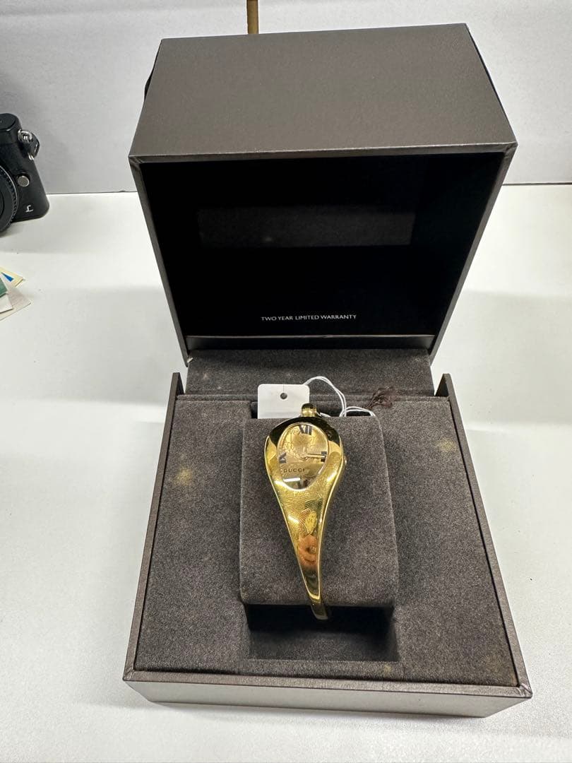 超美品　GUCCI グッチ ホースビット バングル 腕時計　レディース