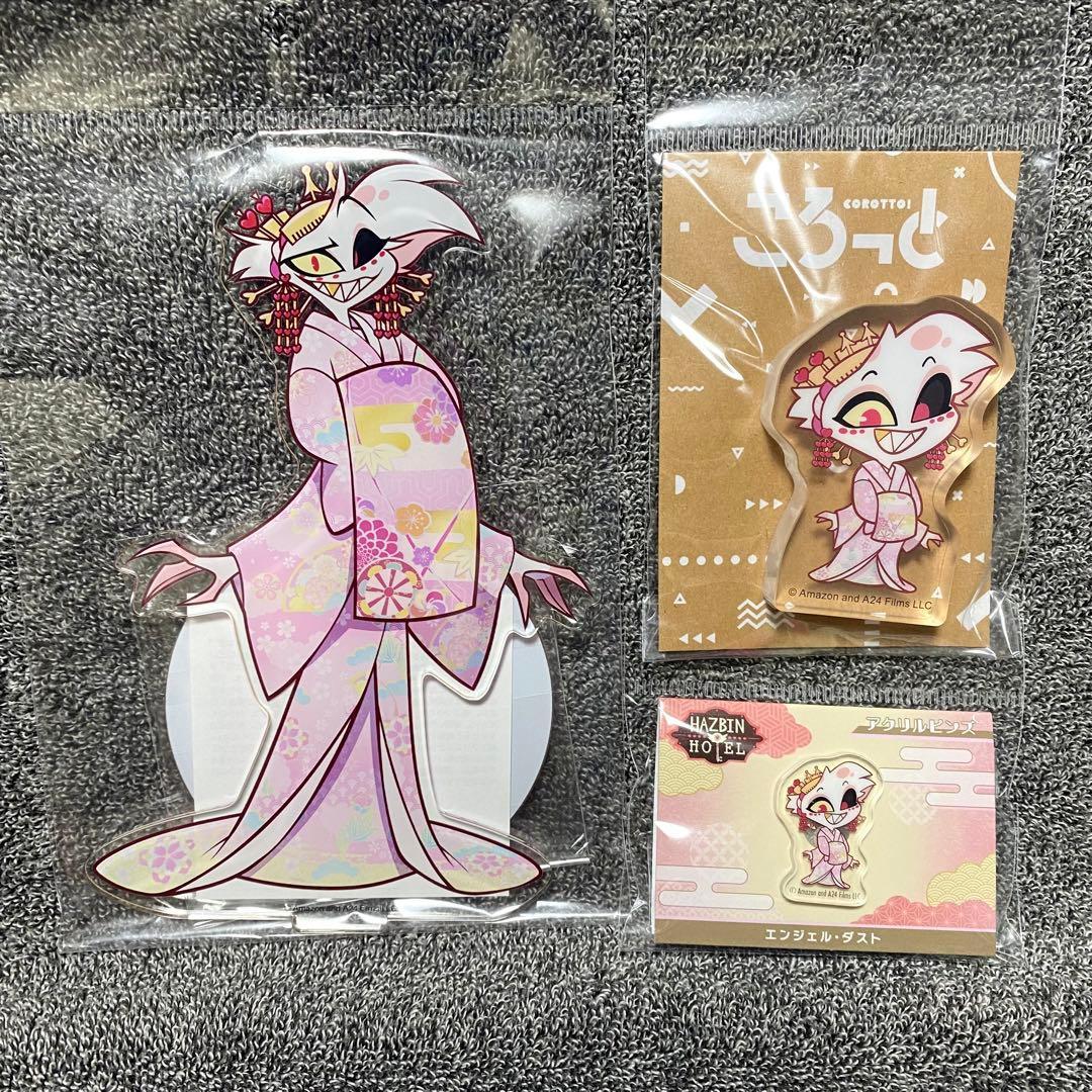 ハズビンホテル 和服 アクリルスタンド ころっと ピンズ エンジェル