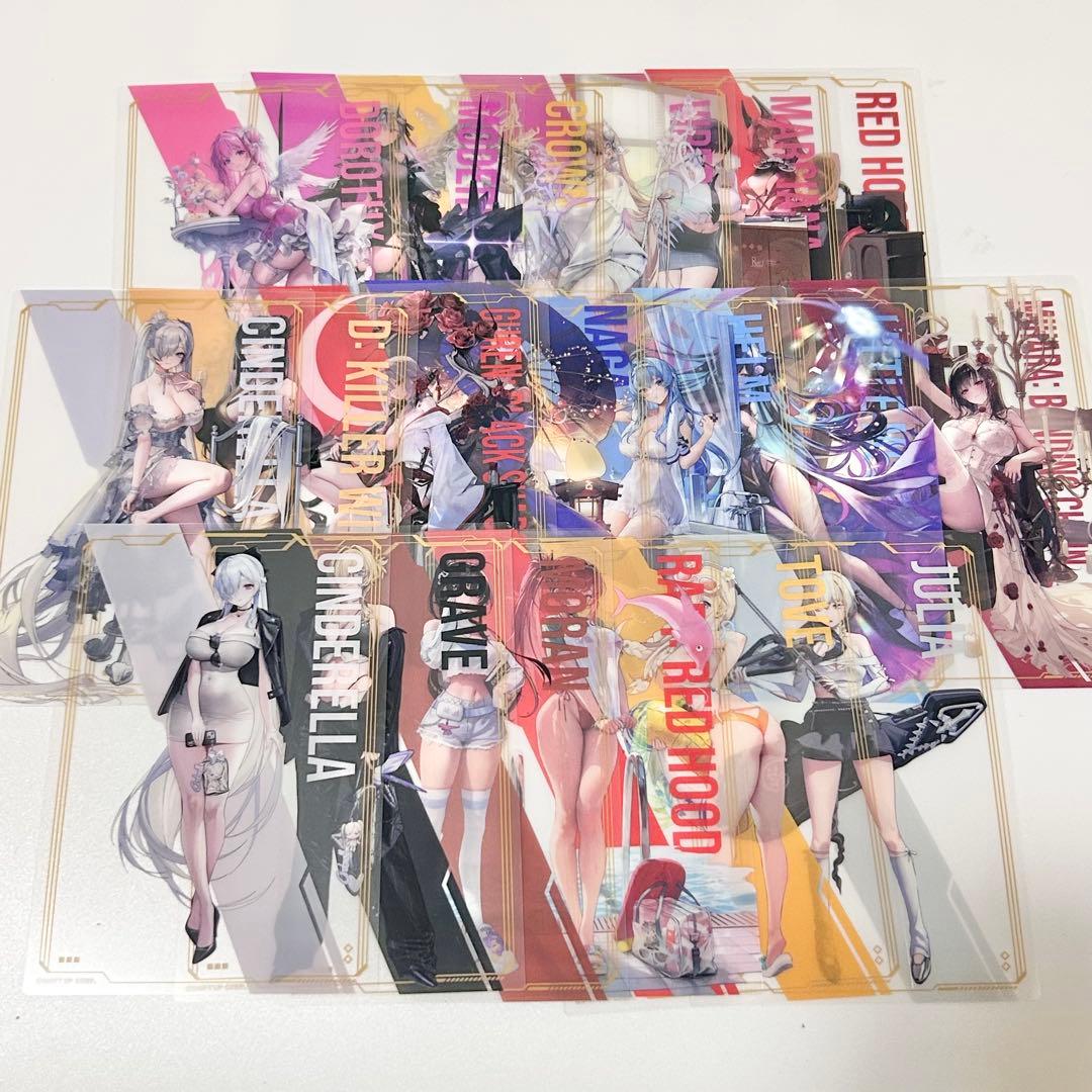 勝利の女神:NIKKE ニケ展 クリアブロマイド コンプセット - メルカリ