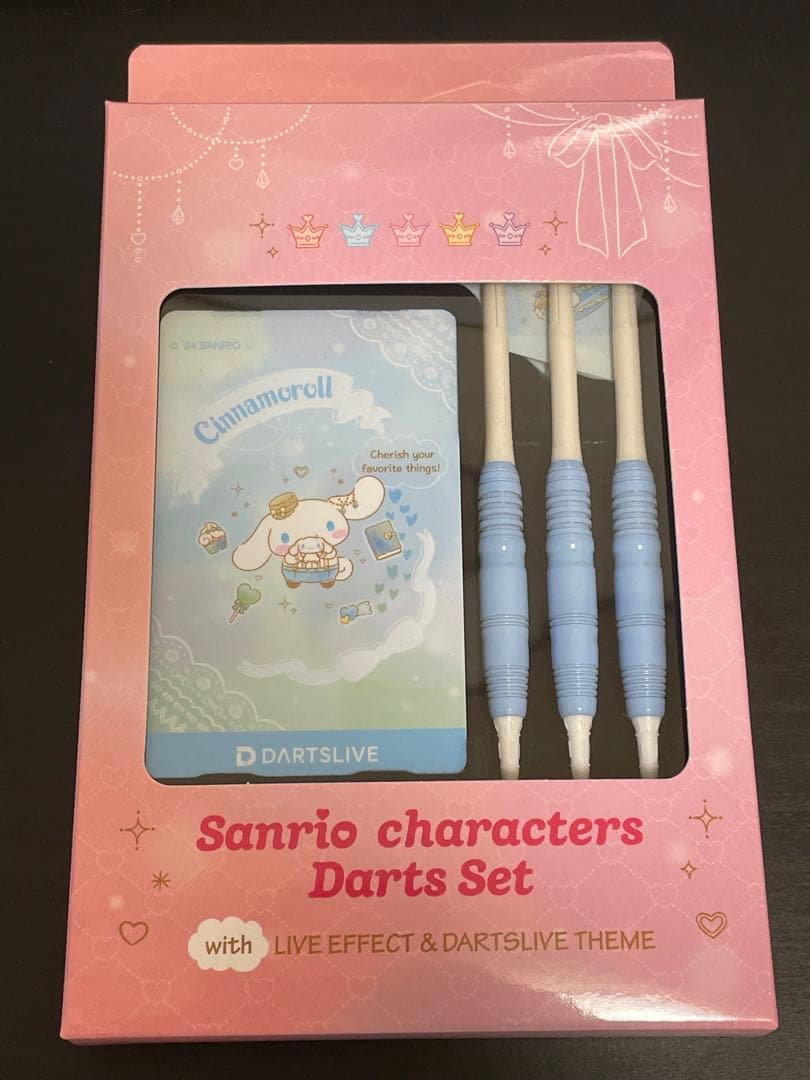 廃盤レア ラスト一点】シナモロール ダーツセット (ダーツライブカード