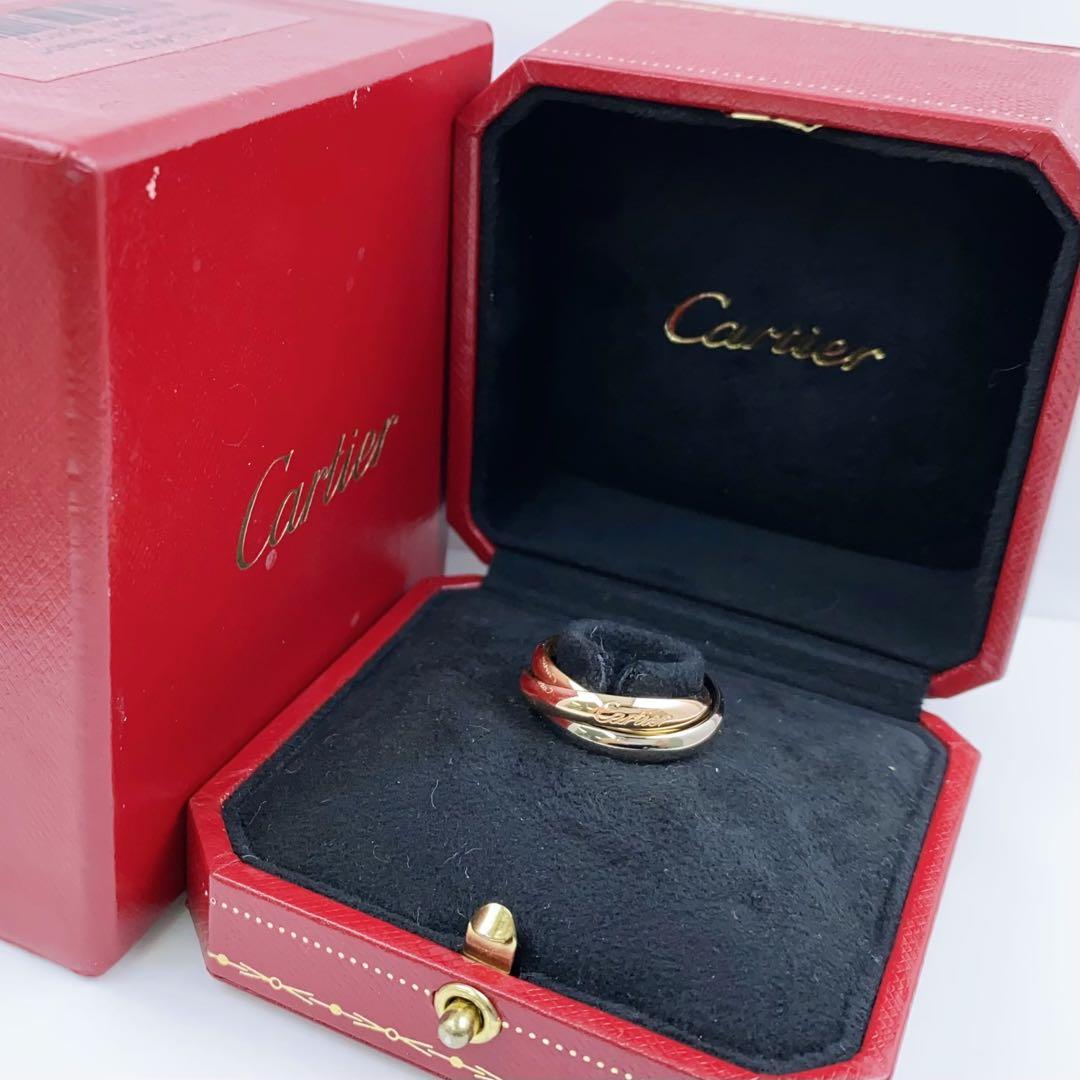 CARTIERカルティエ クラシックトリニティリング 保証書あり - メルカリ