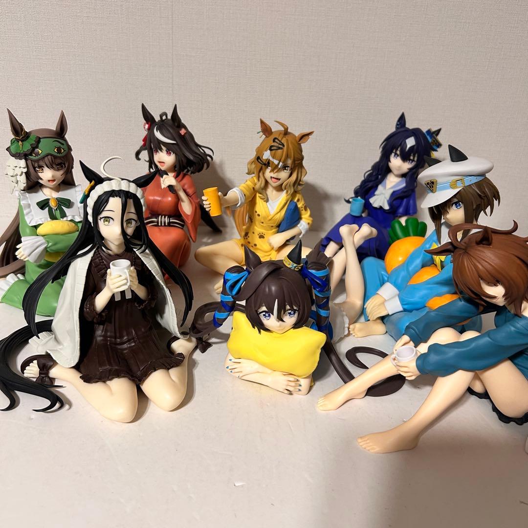 【開封済中古品】ウマ娘 Relax Time フィギュア8点コンプセット