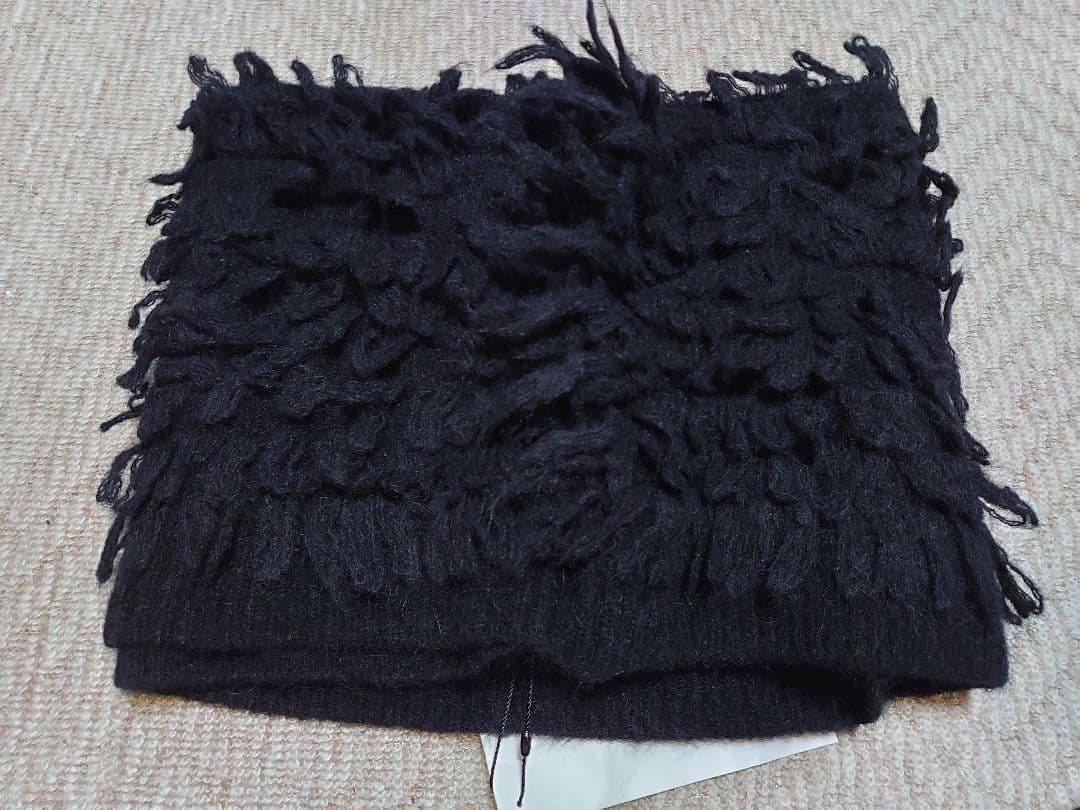未使用 ヌードマサヒコマルヤマ 3GG Long Pile Knit SNOOD