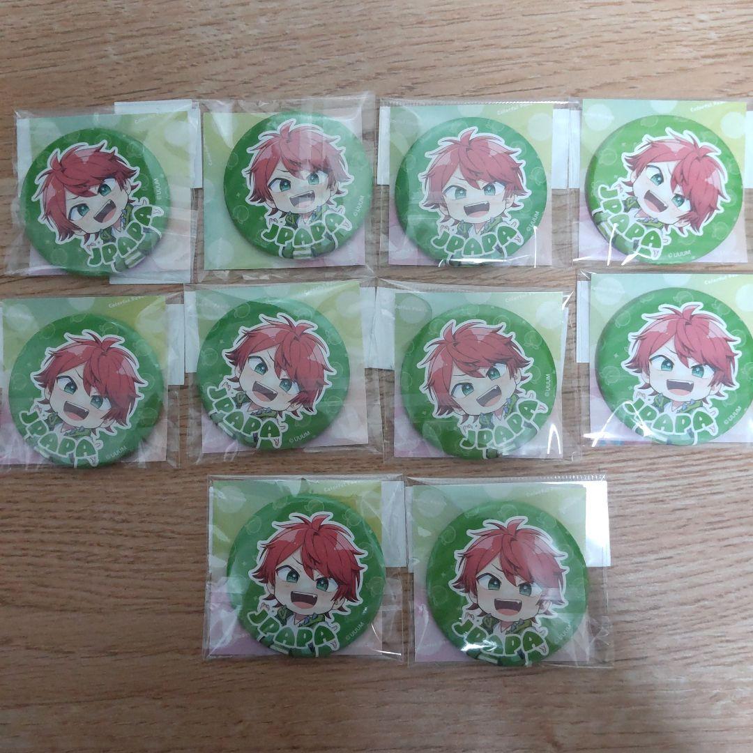 カラフルピーチ じゃぱぱ 缶バッチ 缶バッジ 2023年 10個セット から