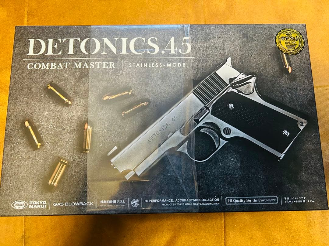 ハ*ン様 東京マルイ DETONICS .45 COMBAT MASTER DETONICS.45 COMBAT MASTER STAINLESS MODEL(デトニクス.45 コンバット